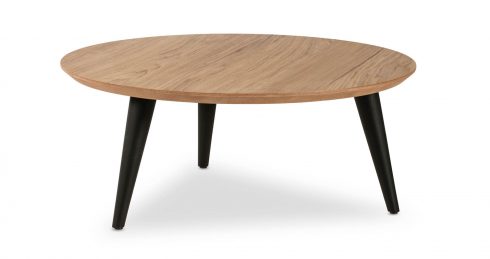 שולחן סלון רונדו 80 ס"מ בגוון אלון טבעי