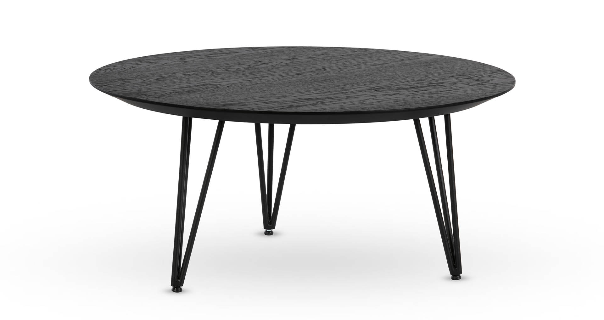 שולחן סלון חרמון 70 ס"מ בגוון שחור
