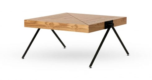 שולחן סלון טוקיו 70 ס"מ בגוון אלון טבעי