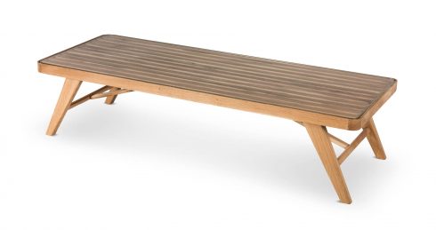שולחן סלון אלמונד 120 ס"מ בגוון אלון טבעי