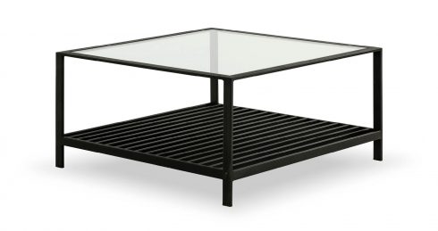 שולחן סלון קייט 70 ס"מ בגוון שחור