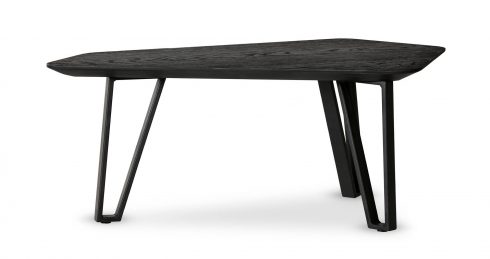 שולחן סלון נואר 77 ס"מ בגוון שחור