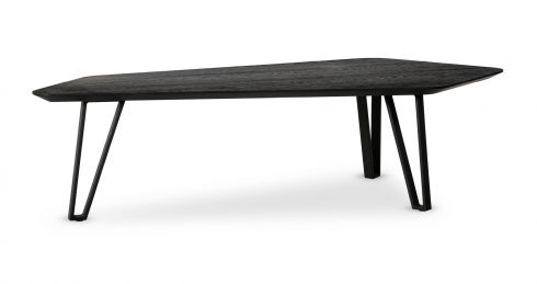 שולחן סלון נואר 133 ס"מ בגוון שחור