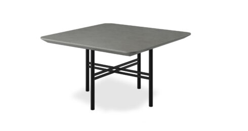שולחן סלון גרייס 60 ס"מ בגוון קליי סטון
