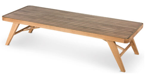 שולחן סלון אלמונד 160 ס"מ בגוון אלון טבעי