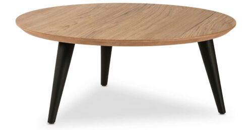 שולחן סלון רונדו 60 ס"מ בגוון אלון טבעי