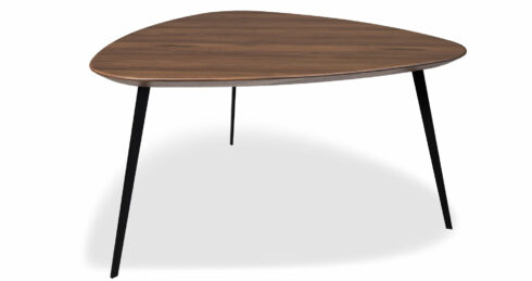 שולחן סלון בון בון 90 ס"מ בגוון אגוז אמריקאי