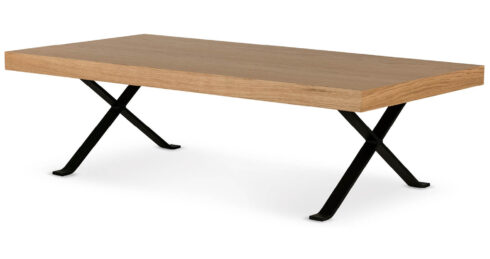 שולחן סלון מטריקס 120 ס"מ בגוון אלון טבעי