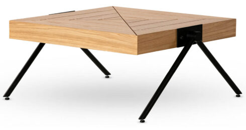 שולחן סלון טוקיו 60 ס"מ בגוון אלון טבעי