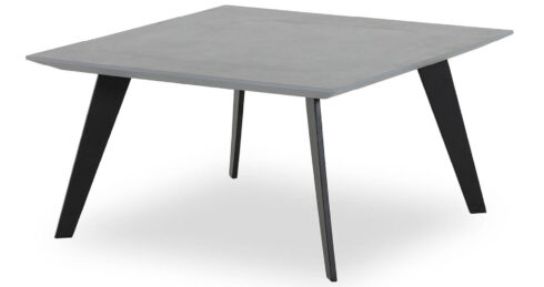 שולחן סלון קיוב 60 ס"מ בגוון קליי סטון