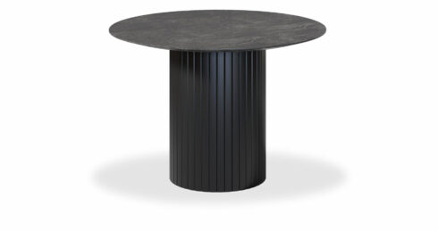שולחן סלון בארל 60 ס"מ בגוון שחור