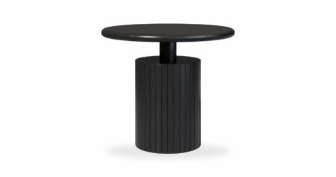 שולחן סלון טיוב קוטר 55 בגוון שחור 01