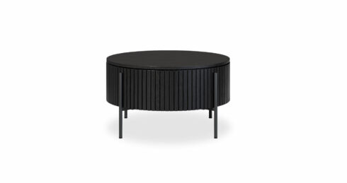 שולחן סלון יוניק קוטר 60 בגוון שחור 01